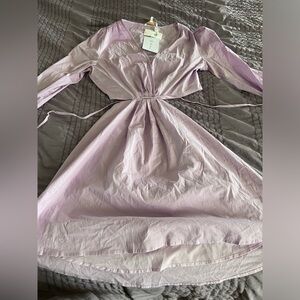 WAYF Light Purple Dress